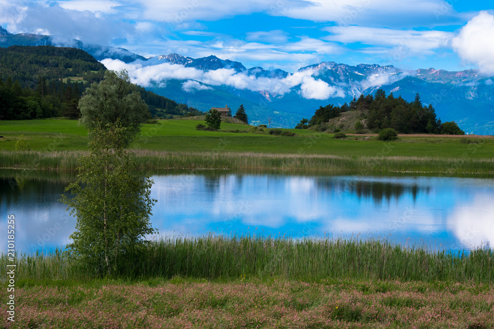 Lac de Siguret in den Hautes Alpes