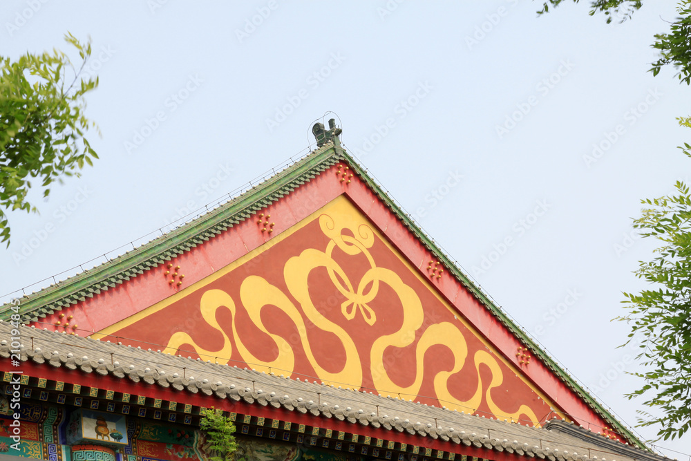 traditional Chinese style antique buildings