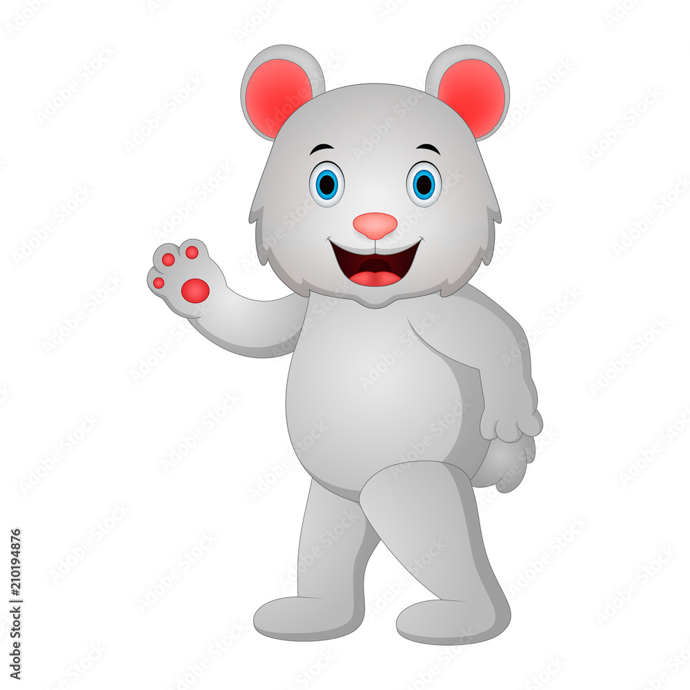 Naklejka premium cute bear illustration