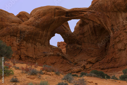 Double Arch in Arches National Park, Utah © Harold Stiver
