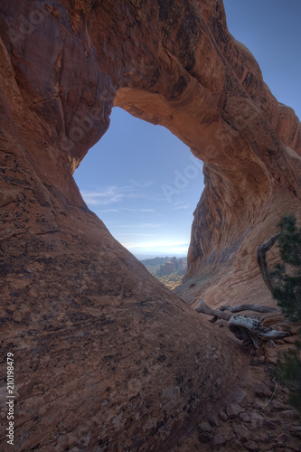 Partition Arch in Arches National Park, Utah