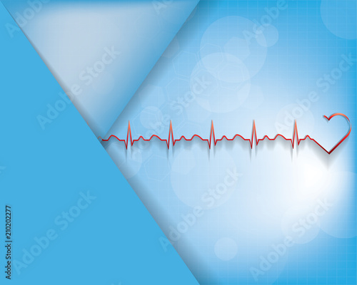Abstract molecules medical background.