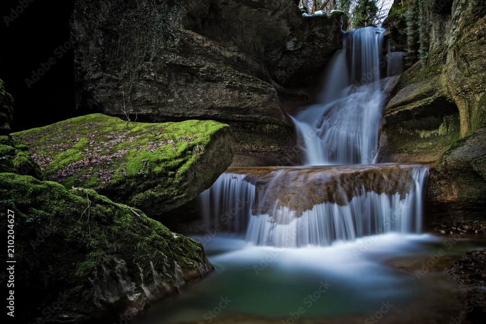 Obraz premium Le puit des Tines