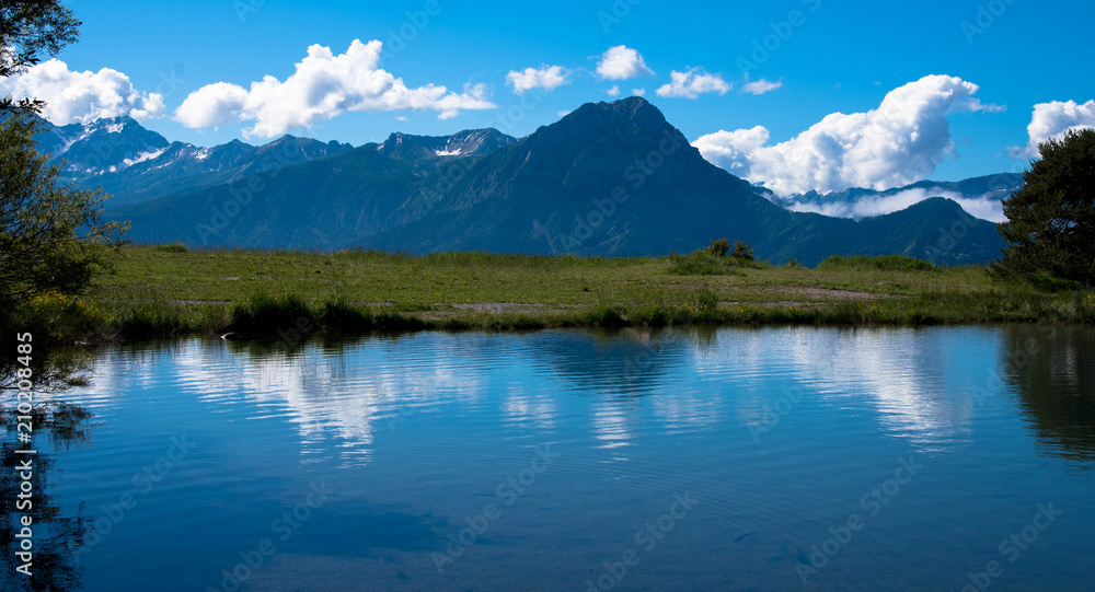 Lac de Saint Appolinaire in den Hautes Alpes