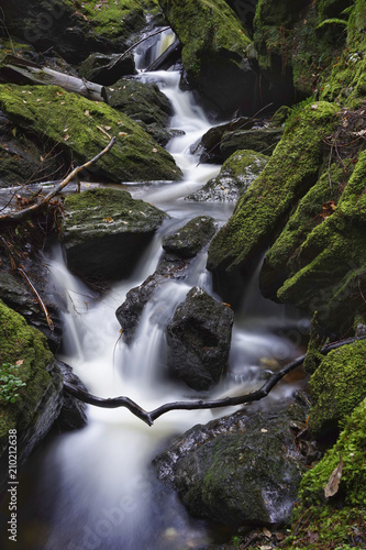 Fototapeta Naklejka Na Ścianę i Meble -  Pucks Glen waterfall