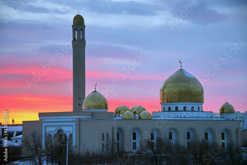 Мечеть на рассвете. Актау