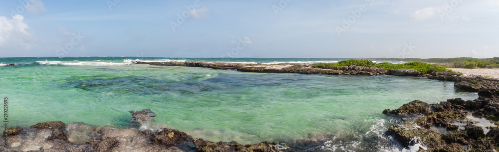 Obraz premium caleta tankah tulum