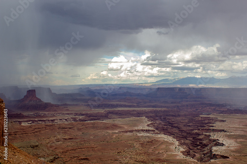 Afternoon Storms Over Canyonlands National Park in Utah