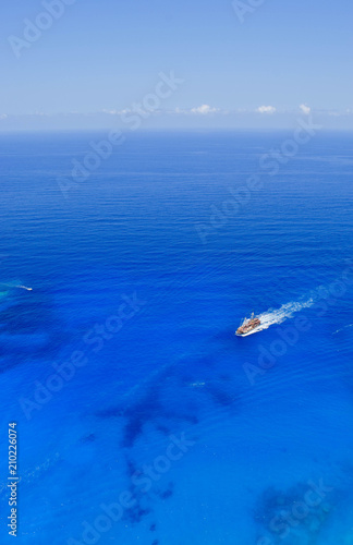 Shipwreck Bay, Zakynthos Island, Greece. © jana_janina