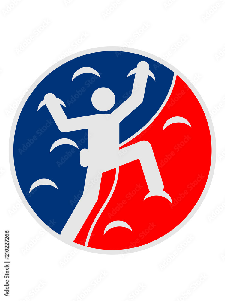 kreis rund mond logo figur symbol bergsteiger klettern berge hoch sport hobby freizeit climbing aufstieg sicherheitsseil silhouette schwarz umriss kreis rund mond logo figur symbol bergsteiger klettern berge hoch sport hobby freizeit climbing aufstieg sicherheitsseil silhouette schwarz umriss