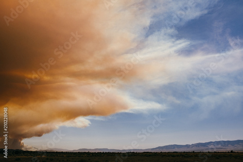 cloud from wildfire