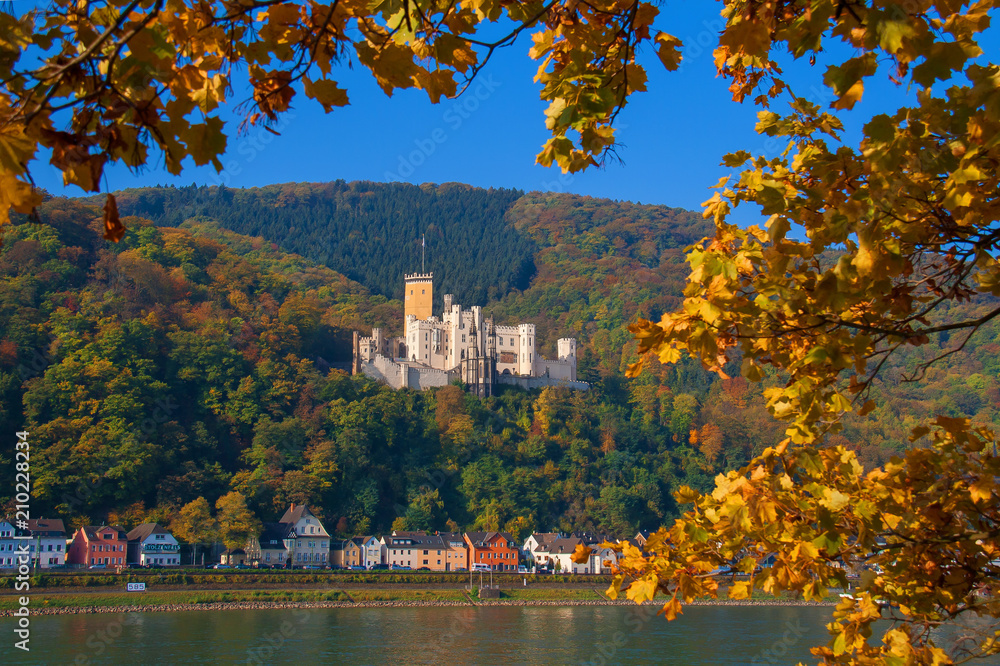 Fototapeta premium Schloss Stolzenfels, Deutschland