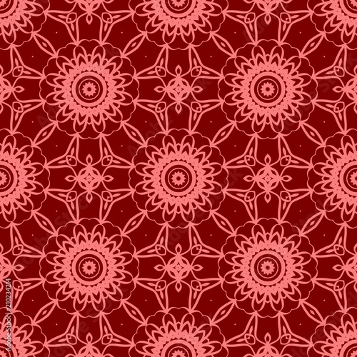 Line pattern on color background. Seamless geometric pattern. Vector illustration. For design  wallpaper  fashion  print.