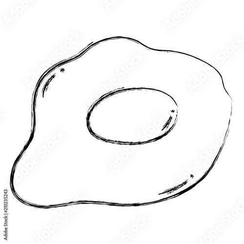 grunge fried egg breakfast protein nutrition
