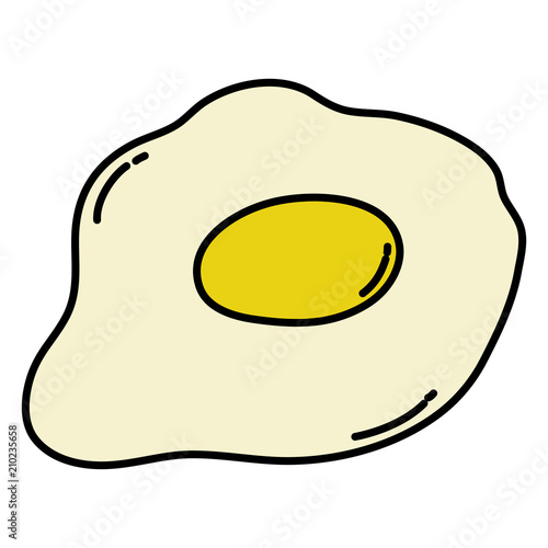 color fried egg breakfast protein nutrition