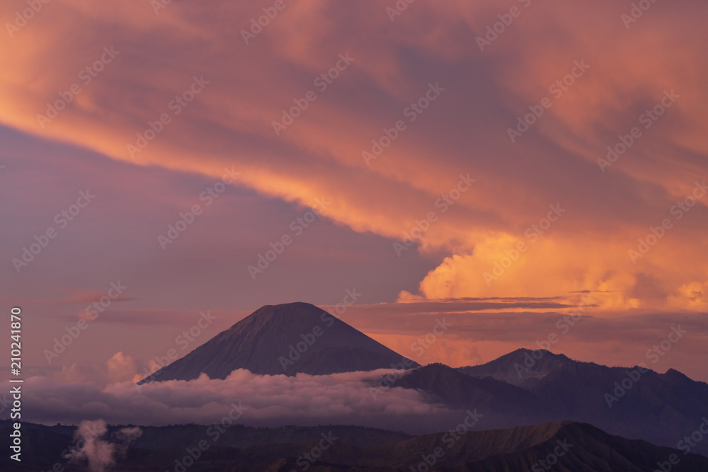 Semeru, or Mount Semeru, is an active volcano located in East Java, Indonesia. It is the highest mountain on the island of Java (3,676 m). Semeru, or Mount Semeru, is an active volcano located in East Java, Indonesia. It is the highest mountain on the island of Java (3,676 m).