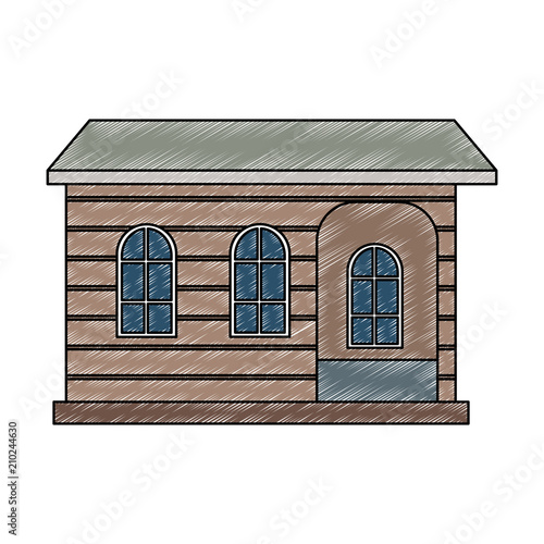 Wooden house real estate
