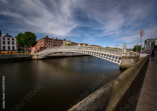 Canvas Print Halfpenny Bridge