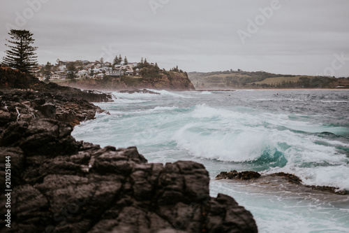 Stormy Australian Coast