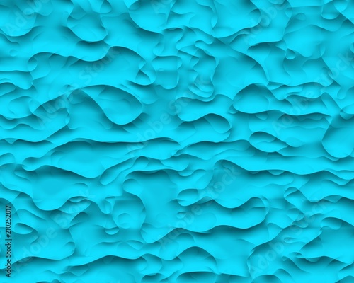 Relief surface. Stone or metal texture. 3d rendering