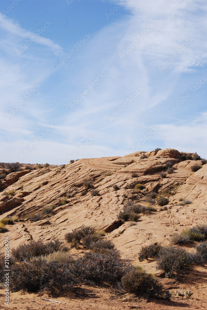 Sandstone nature landscape of Arizona