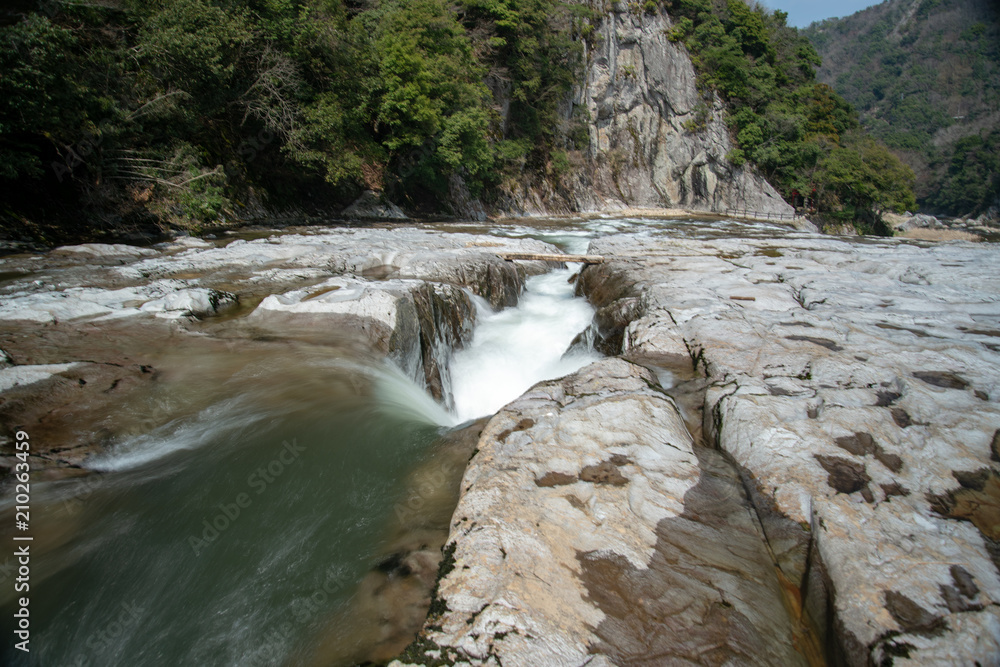 島根県邑智郡邑南町 断魚渓 島根県邑智郡邑南町 断魚渓