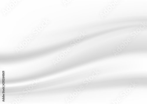 White fabric background