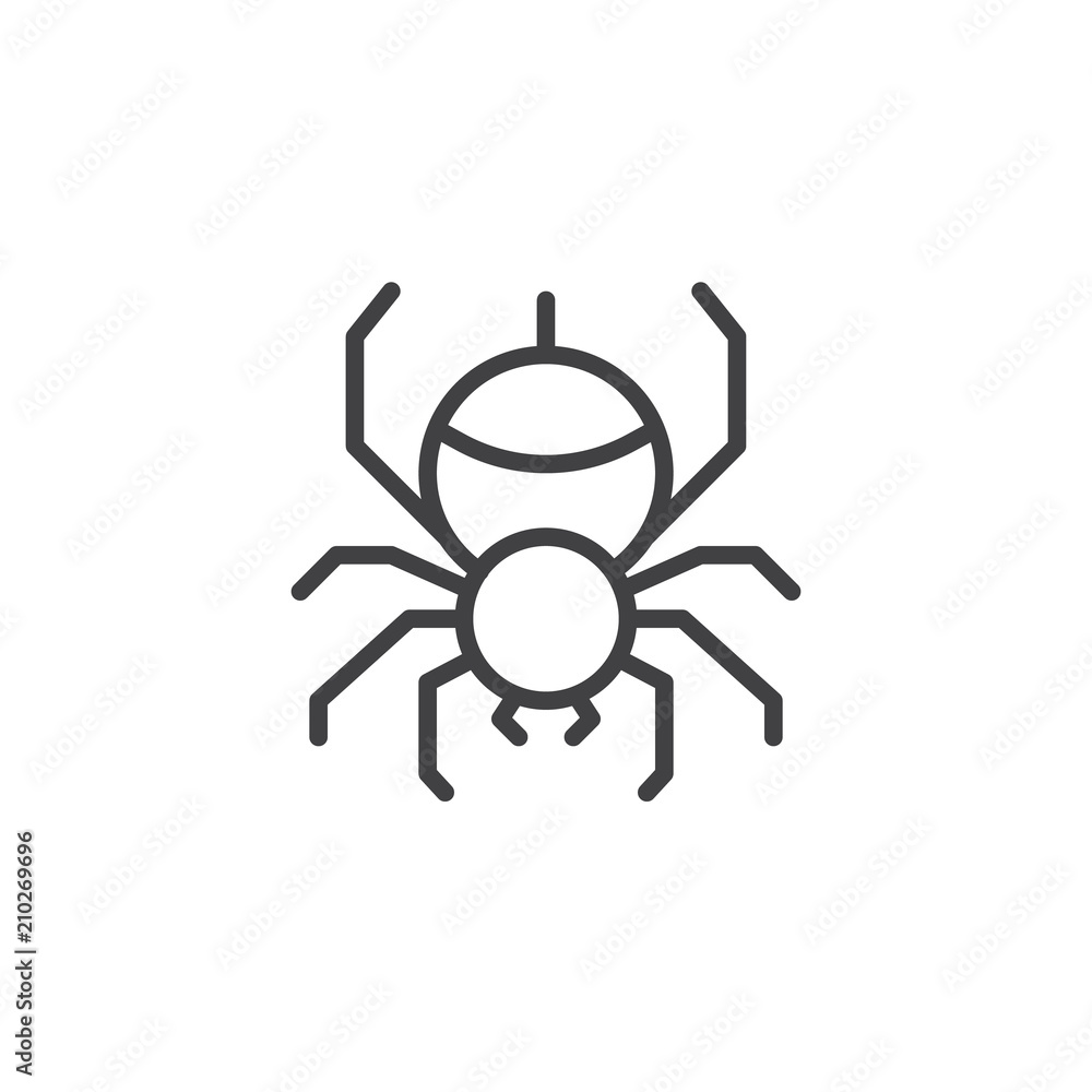 Simple Spider Vector