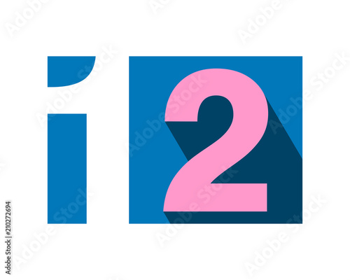 blue typography typeset logotype numeral numeric nominal image vector icon