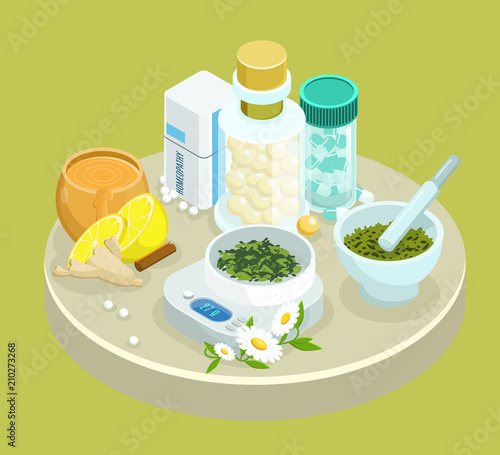Isometric Alternative Treatment Medications Template