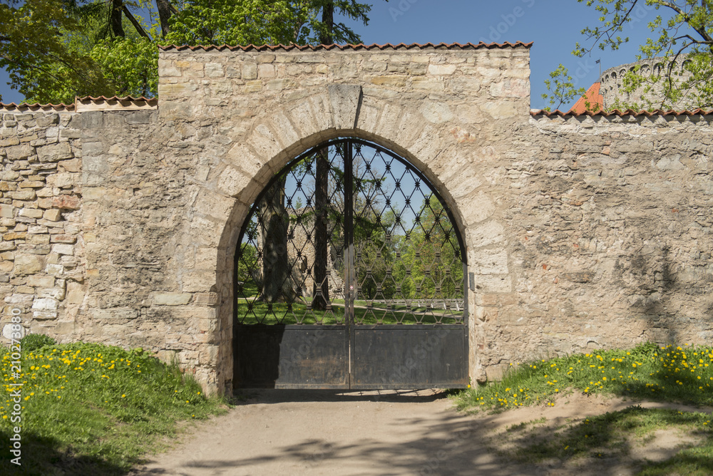 gate to the castle