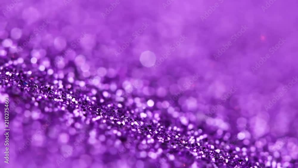 Set of 10 different glitter texture rotating. Close up macro. Set of 10 different glitter texture rotating. Close up macro.