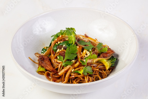 Egg noodle with sauce