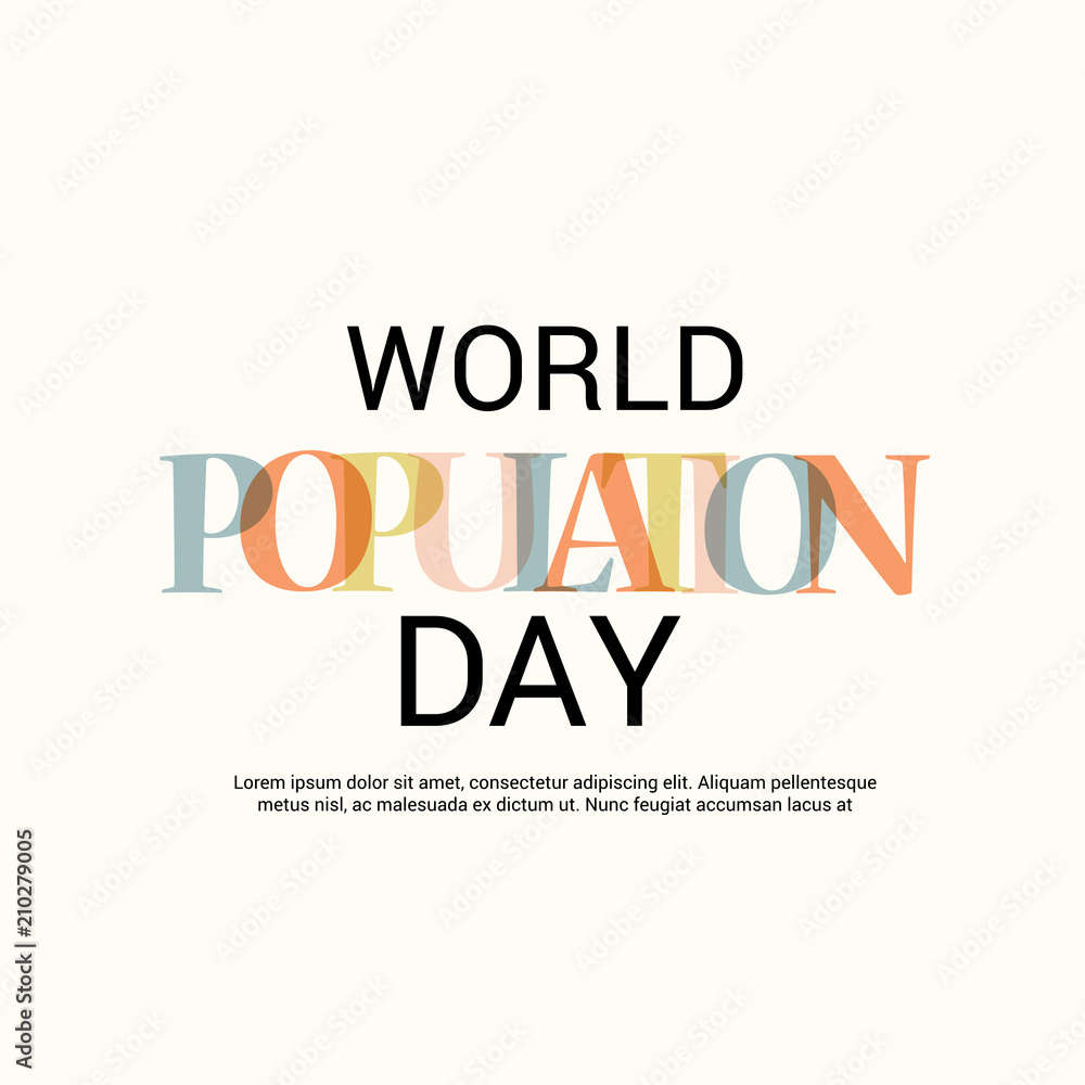 World Population Day.