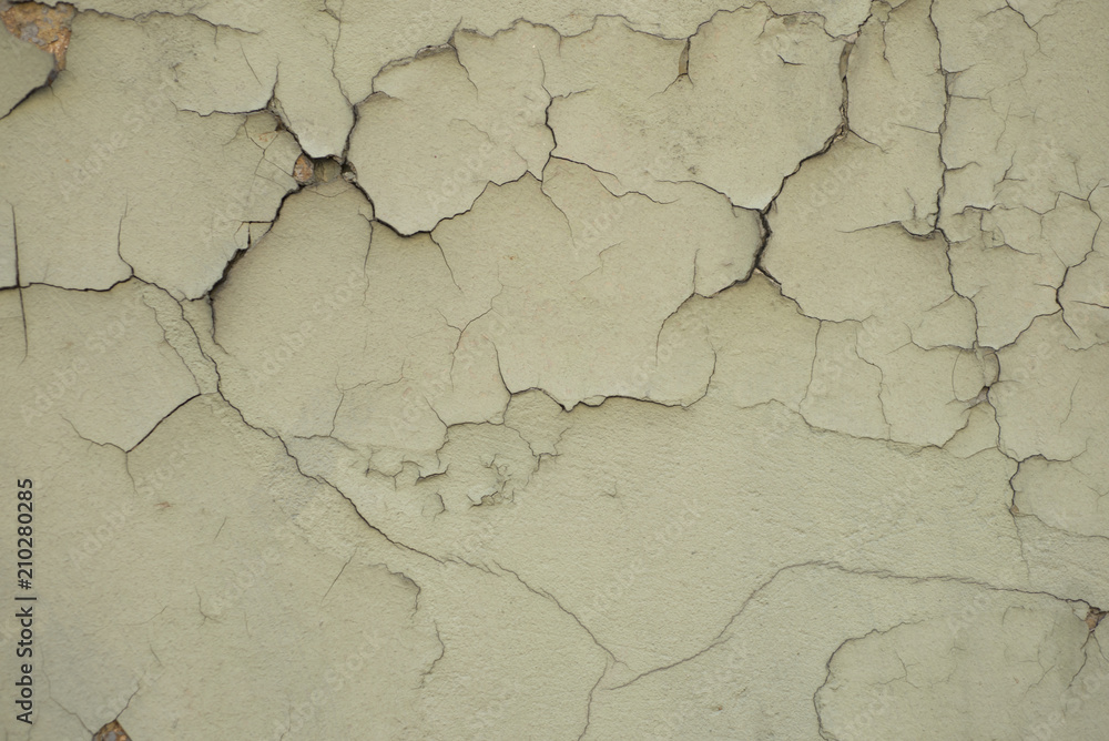 Obraz premium old cracked wall
