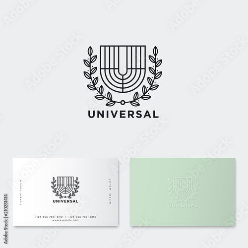 Canvas-taulu U monogram