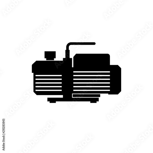 Vacuum pump icon photo