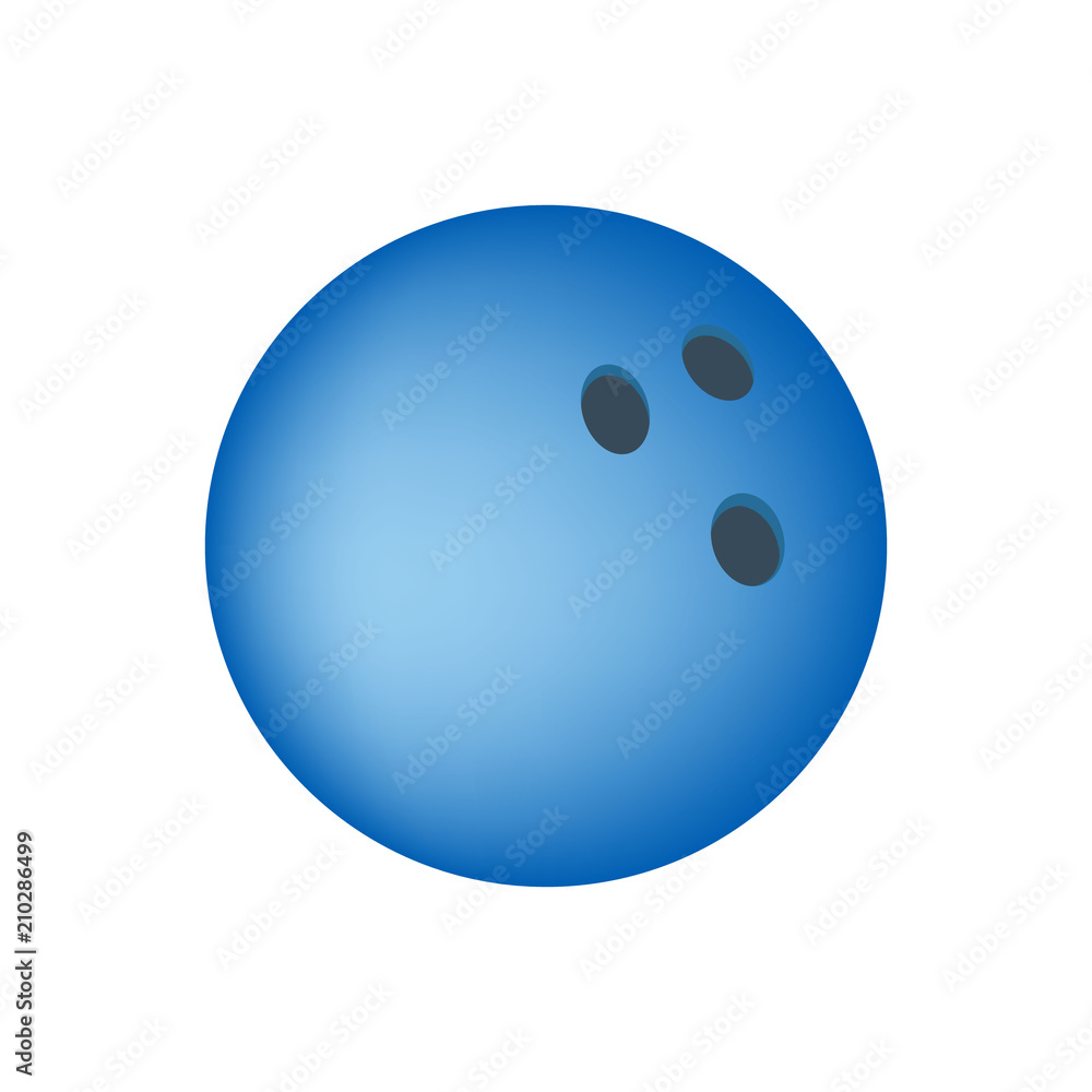 Red Bowling Ball isolated on transparent background. Vector illustration Red Bowling Ball isolated on transparent background. Vector illustration