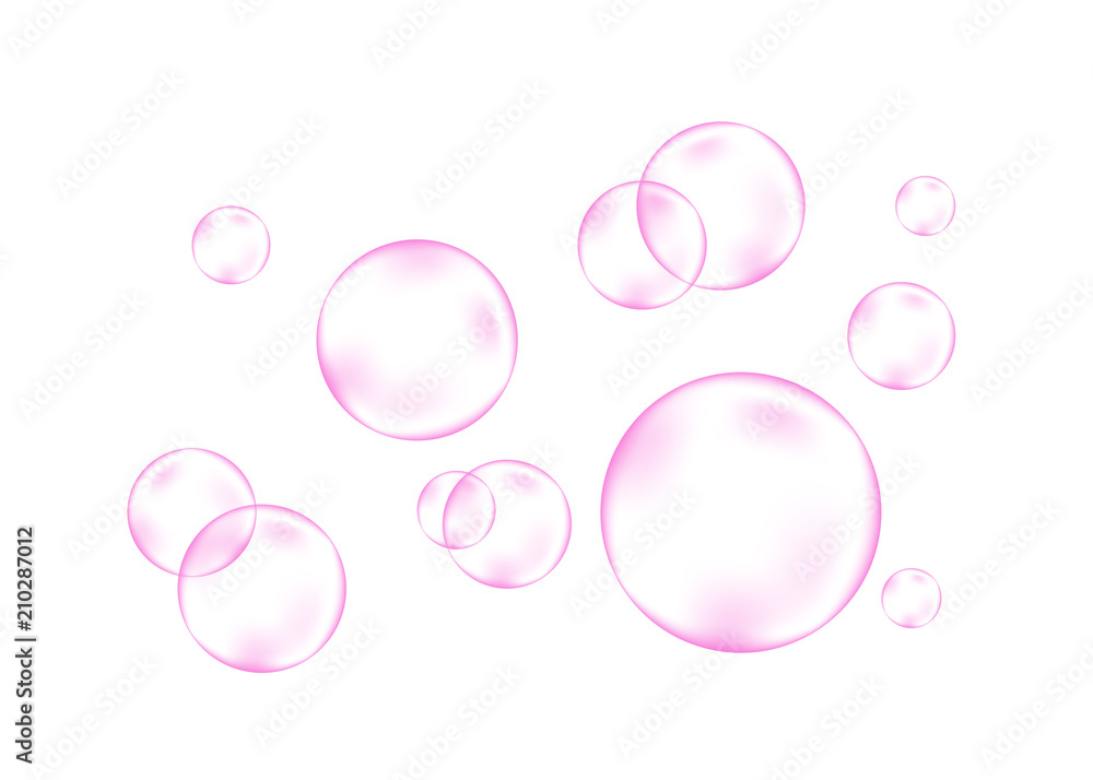 Fizzing air or water pink bubbles. Fizzing air or water pink bubbles.