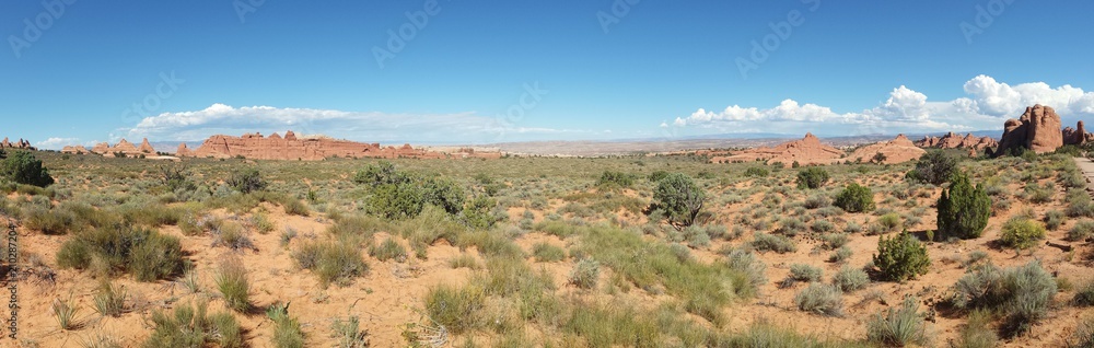 Panorama in Arches National Park