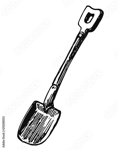 tool shovel #vector #isolated - Schaufel
