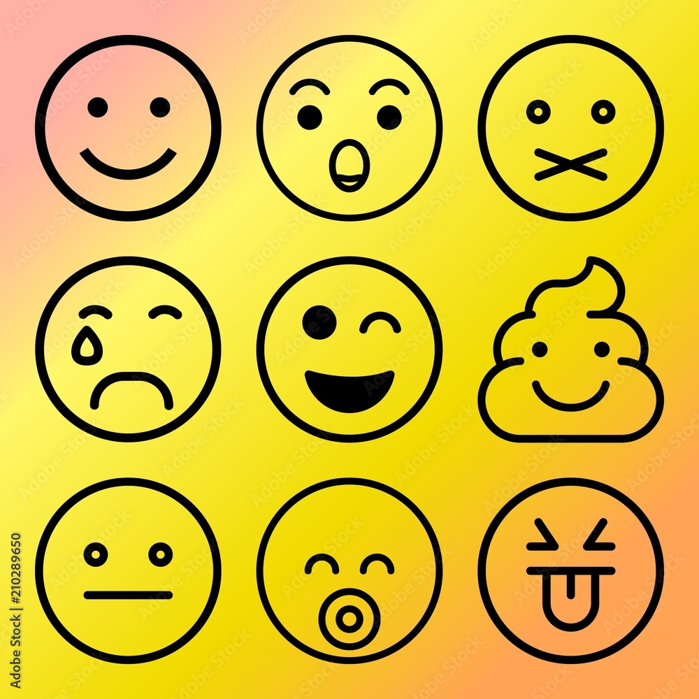 Fototapeta premium Vector icon set about medicine with 9 icons related to pharmacy, glassware, experiment, urgency and emergency