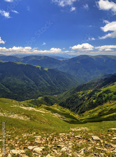 Beautiful landscape in the high mountain © phadventure