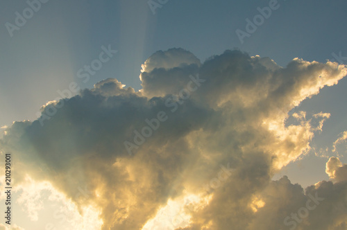 Wallpaper Mural sky and clouds  Torontodigital.ca