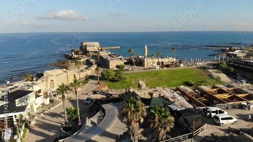 National archaeological park of antiquities in the Caesarea
