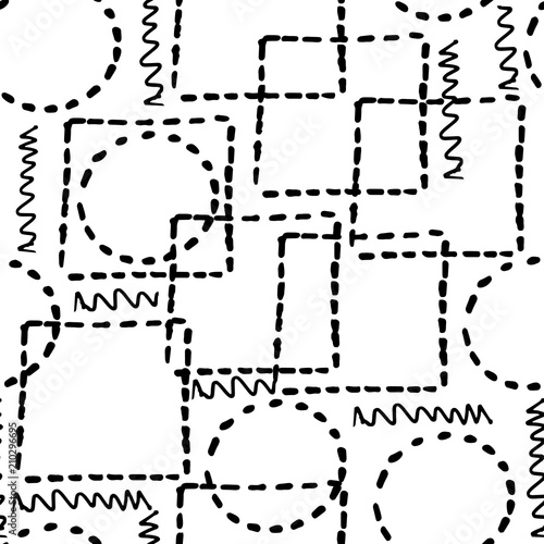 Seamless Doodle pattern