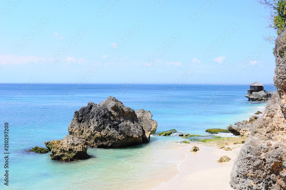 Beautiful beach in Bali, Indonesia Beautiful beach in Bali, Indonesia