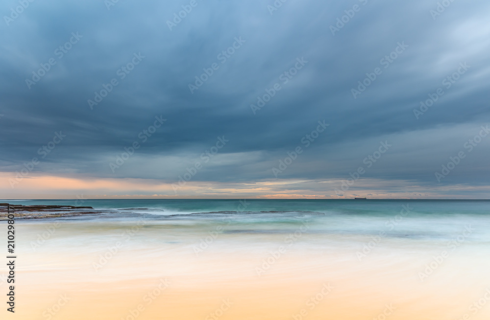 Overcast Morning Seascape