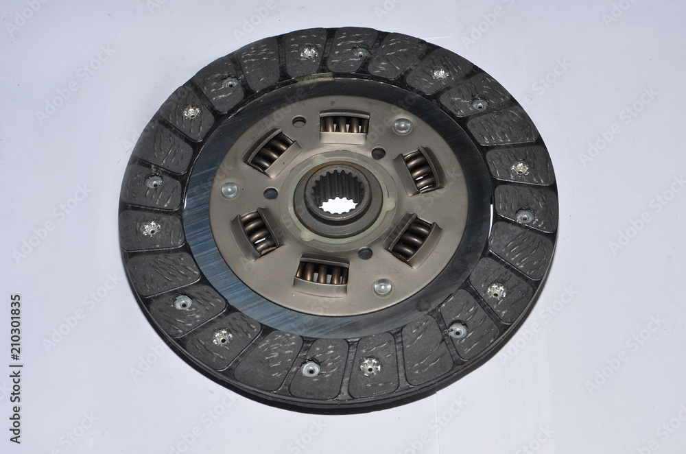 Obraz premium spare parts for car repair, dismantling of the machine for repair, replacement of parts is carried out in a car workshop