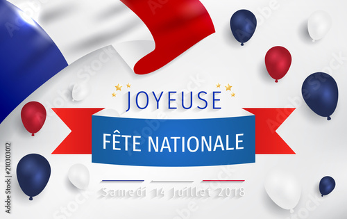 14 Juillet - Fête Nationale. 14 juillet en France - fête nationale photo